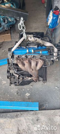 Двигатель mazda demio dw3w