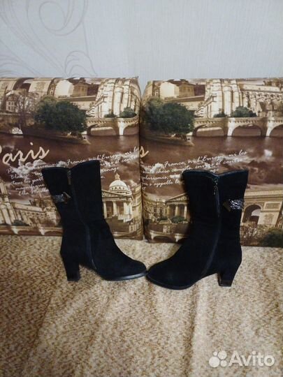 Полусапоги женские зимние 38