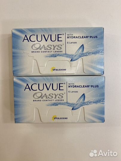 Линзы acuvue oasys