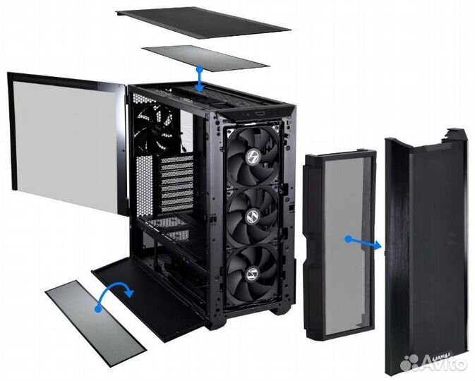 Антипылевой фильтр lian LI Dust Filter Kit черный