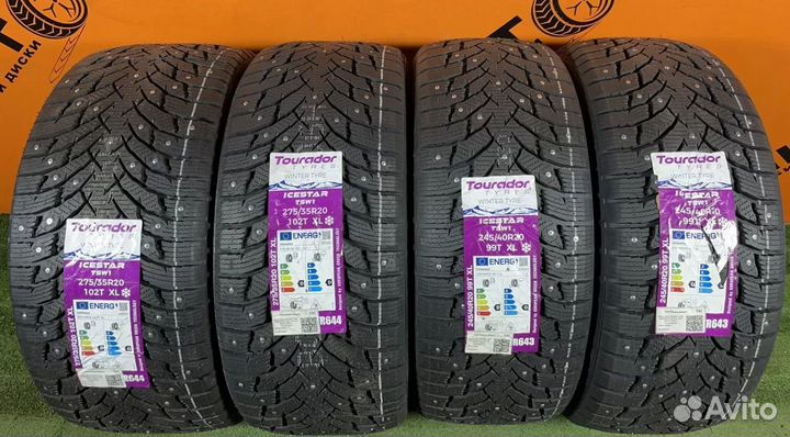 Tourador Ice Star TSW1 245/40 R20 и 275/35 R20 43U