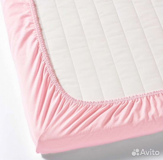 Простынь натяжная IKEA в детскую кроватку