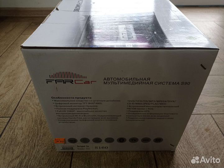 Штатная магнитола на хундай Санта фе