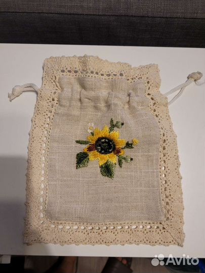 Фартук на бутылку Испания мешочек Прованс