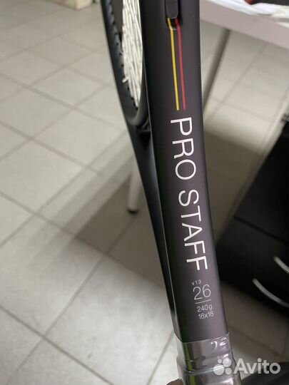 Ракетка для большого тенниса wilson pro staff 26