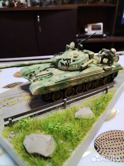 Модель танка Т-72