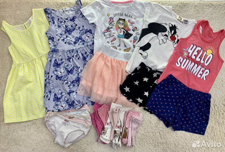 Пакет одежды для девочки 104