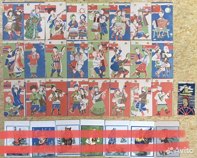 Елочные украшения, бусы СССР