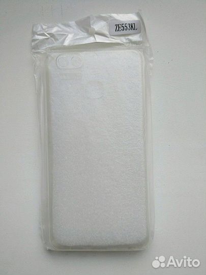 Прозрачный гибкий чехол для Asus ZE553KL