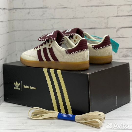 Adidas Samba X Wales Bonner Pony Tonal Cream White