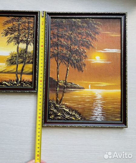 Картина маслом пейзаж