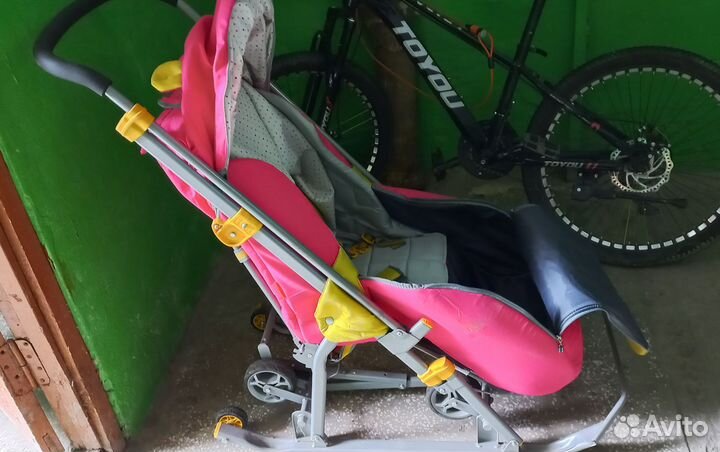 Коляска сани ника