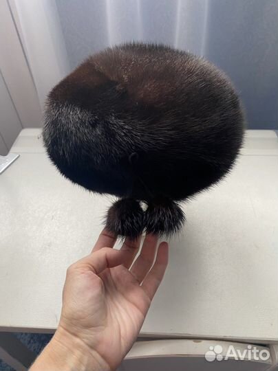 Берет норковый