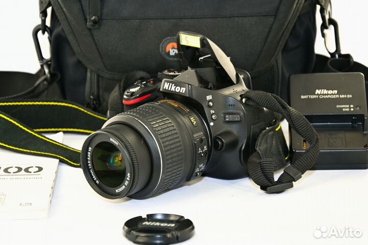 Nikon D5100 16.2MP Kit Nikon AF-S VR 18-55