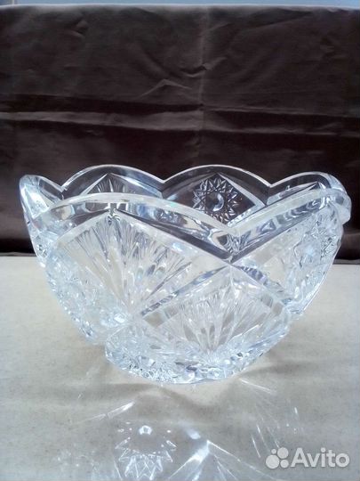 Хрусталь вазы СССР и стекло
