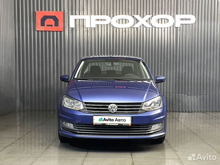 Volkswagen Polo 1.6 AT, 2019, 137 504 км