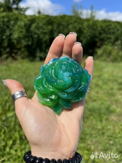 Фигурное мыло ручной работы сердце