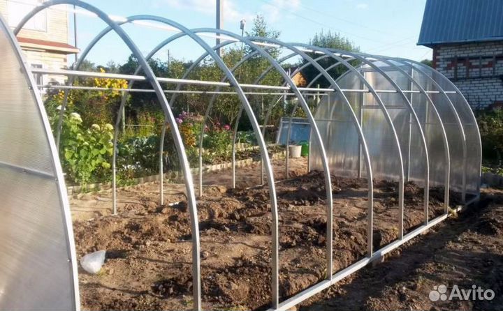 Теплица мзт Усиленная (дуги 40*20 мм)