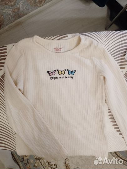 Детские вещи пакетом на девочку 110-122