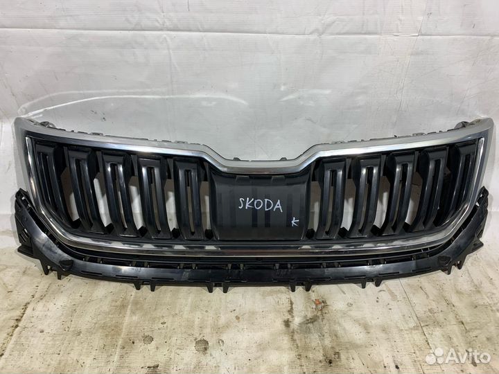 Решетка радиатора Skoda Kodiaq Шкода Кодиак