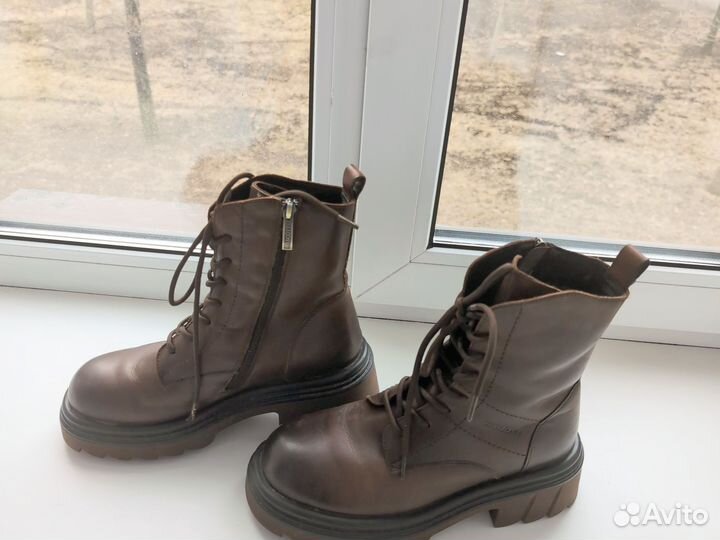 Ботинки женские зимние 40 размер кожа натуральная