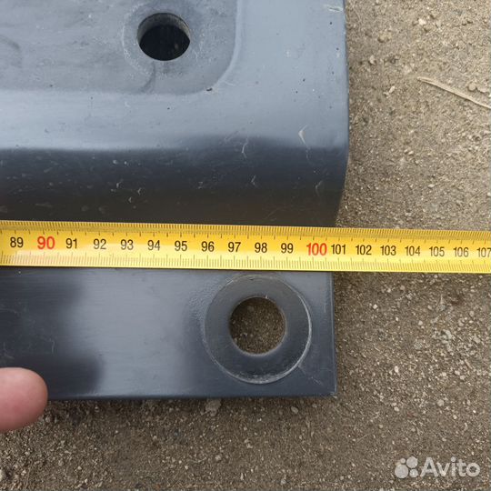 Плита гофрированная под седло Мерседес/камаз