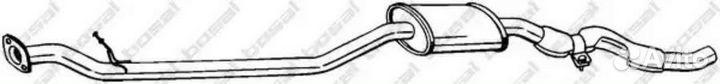Bosal 287-237 Резонатор nissan Qashqai (J10) 06- mot.2,0L bosal 287-237