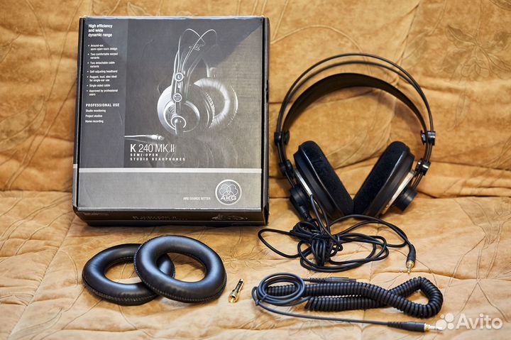 AKG K240 mkii наушники полуоткрытые