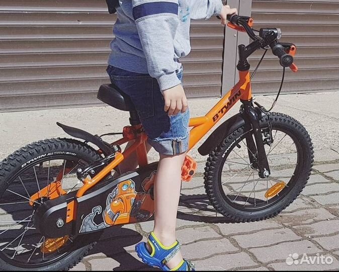 Детский велосипед btwin 16
