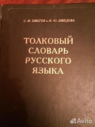 Словарь Ожегова и книжка по ву-шу