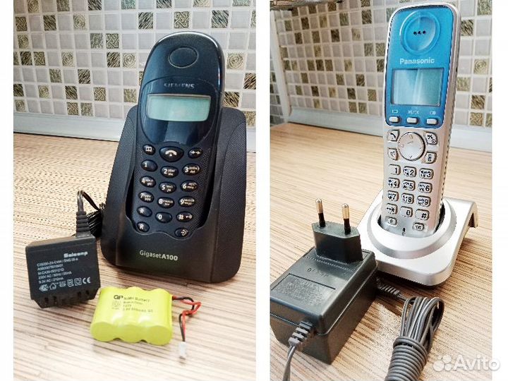 Телефоны: Siemens и Panasonic