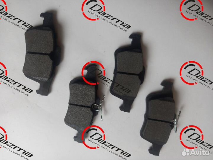 Pilenga FDP1621 Задние тормозные колодки ford Focu