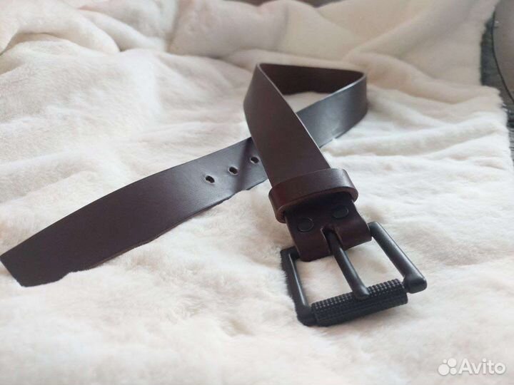Ремень мужской кожаный ручной работы подарок