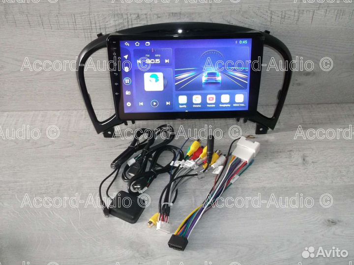 Магнитола 2DIN Nissan Juke Android 2/32 GPS