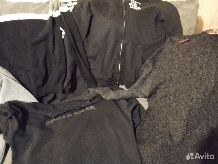 Мужские вещи б/у 46-48 пакетом