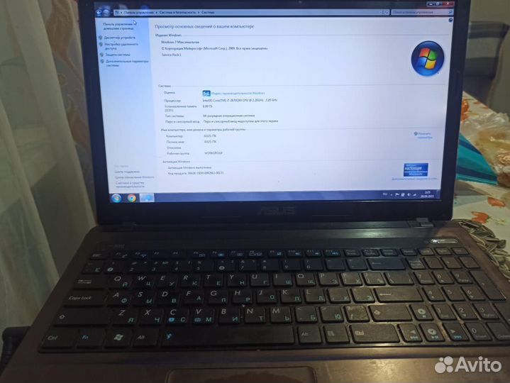 Ноутбук asus