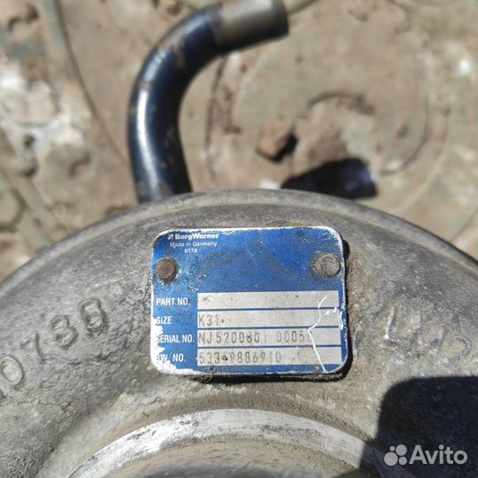 Турбокомпрессор для MAN