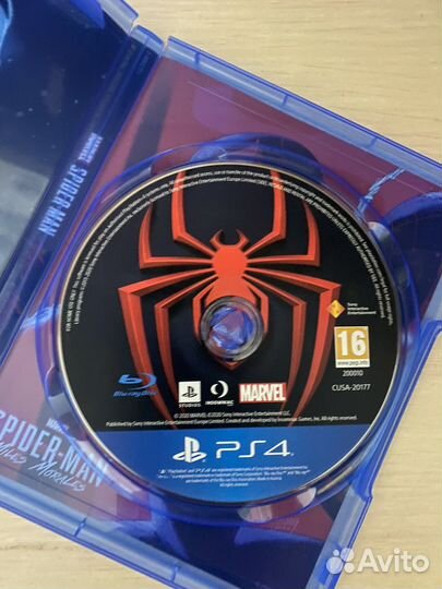 Игра на ps4 человек паук майлз моралес