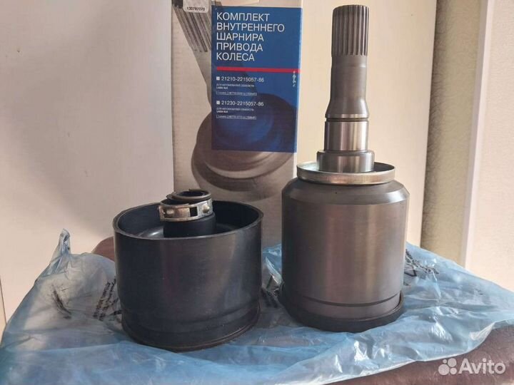 Комплект шарнира переднего колеса левый