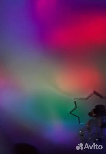 Светильник ночник с колонкой