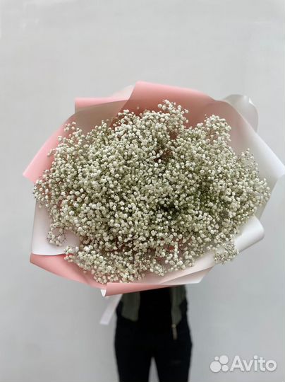 Букет из гипсофилы