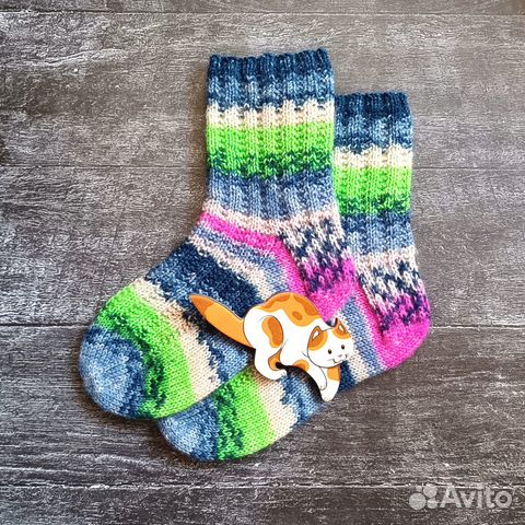 Носки вязаные детские