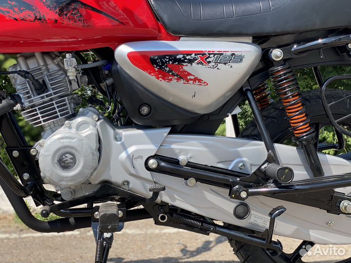 Мотоцикл Bajaj Boxer BM 125 X 5кпп черный