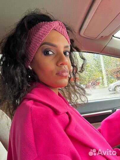 Вязаные повязки для головы