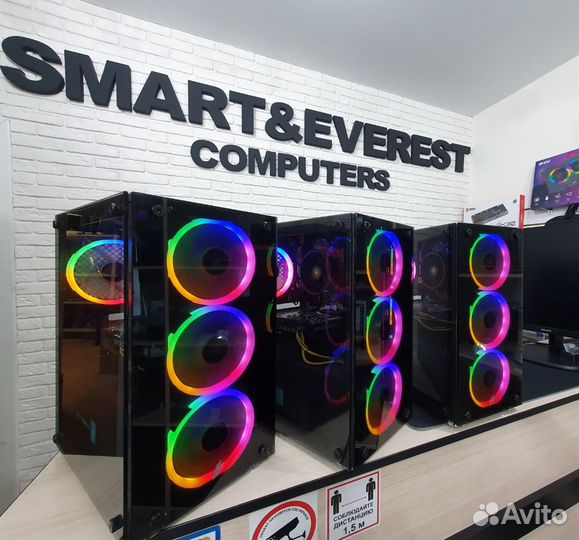 Мощный Игровой Компьютер Core i5 12400F+RTX 4070 S
