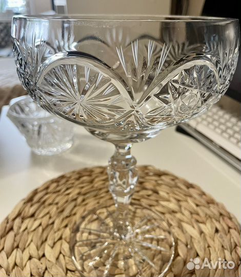 Вазы хрусталь СССР