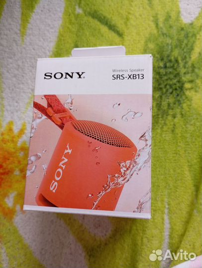Блютуз колонка sony