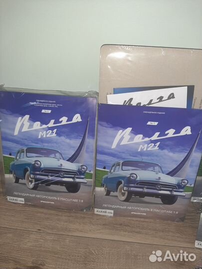 Волга М21 1:8 Деагостини (выпуски с 1 по 25)
