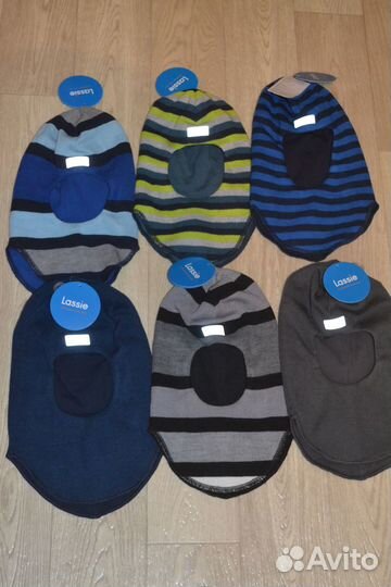 Новая деми шапка-шлем lassie by reima р.46,48,50