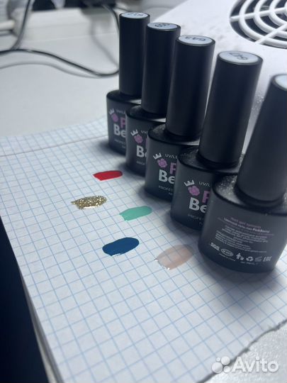 Гель лаки для маникюра набор
